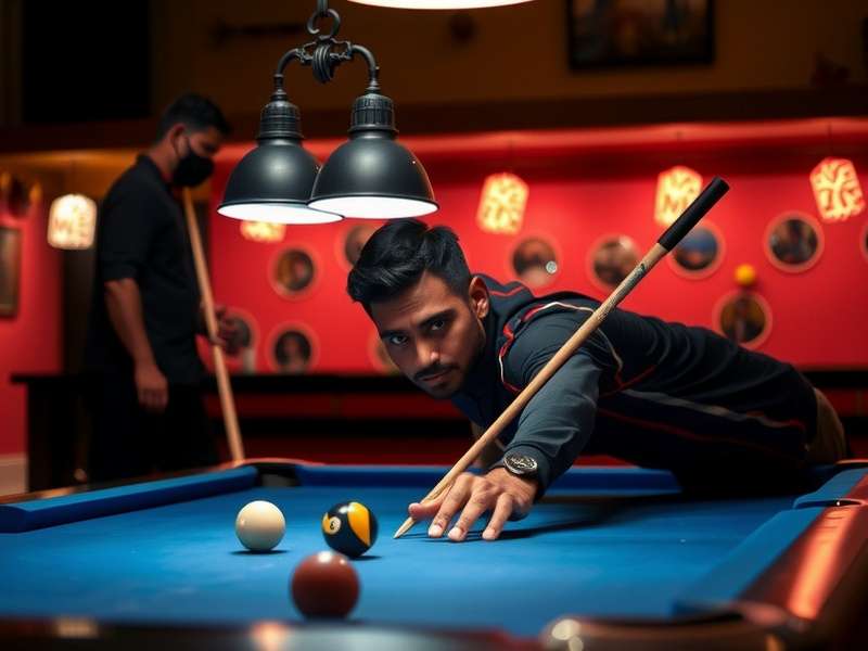 Kolkata Pool Conqueror community event showing players competing